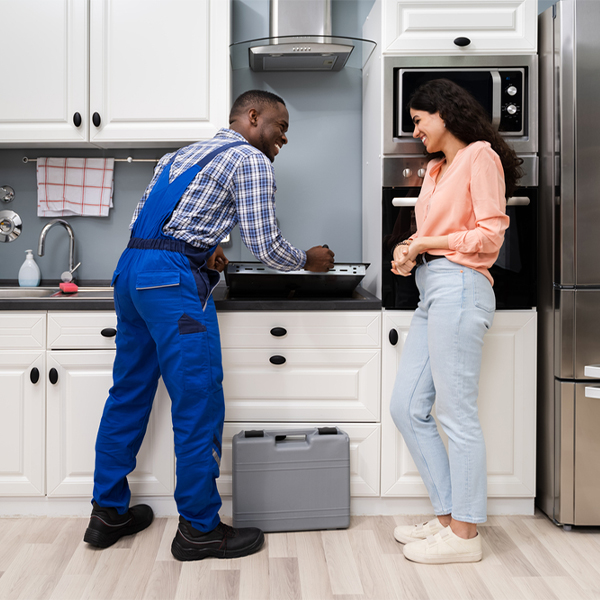 can you provide an estimate for cooktop repair before beginning any work in Walker SD